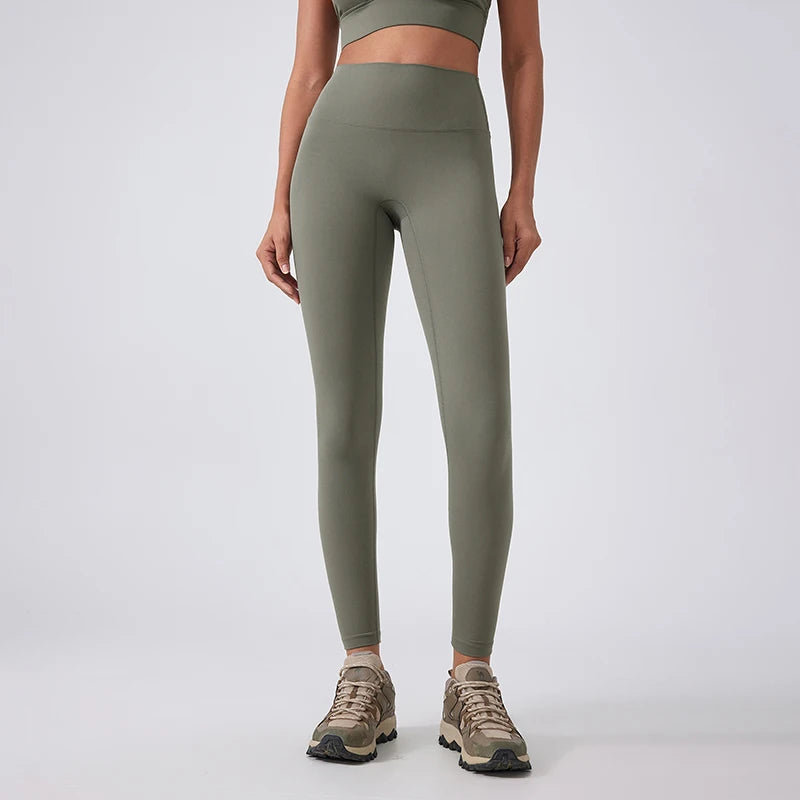 25'' Women'S Butt Lifting Yoga Pants No Camel Toe Workout Gym Tights High Waist Sport Leggings