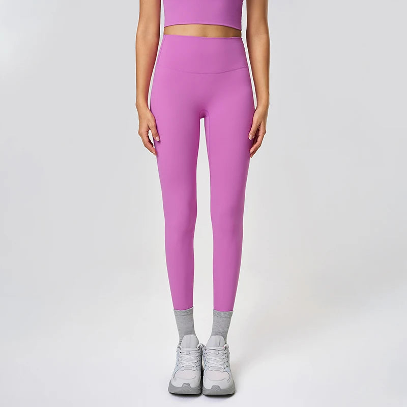 25'' Women'S Butt Lifting Yoga Pants No Camel Toe Workout Gym Tights High Waist Sport Leggings