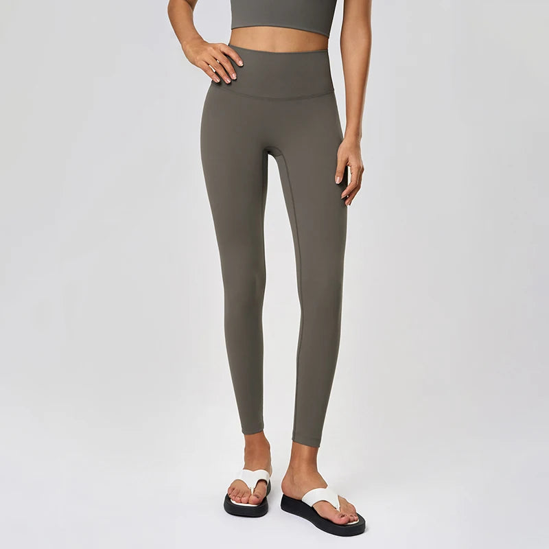 25'' Women'S Butt Lifting Yoga Pants No Camel Toe Workout Gym Tights High Waist Sport Leggings