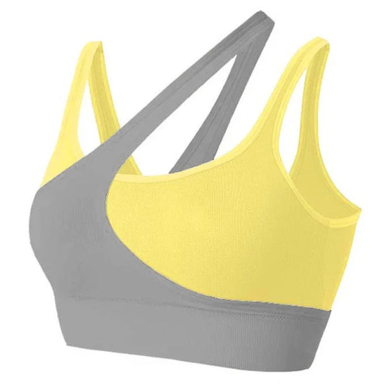 HOT Women Sports Bra Sexy Yoga Tank Crop Top Underwear Push up Bras Athletic Vest Gym Girls Fitness Shirt Sportswear