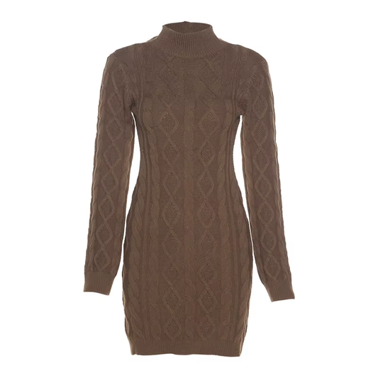 Fall knit dress