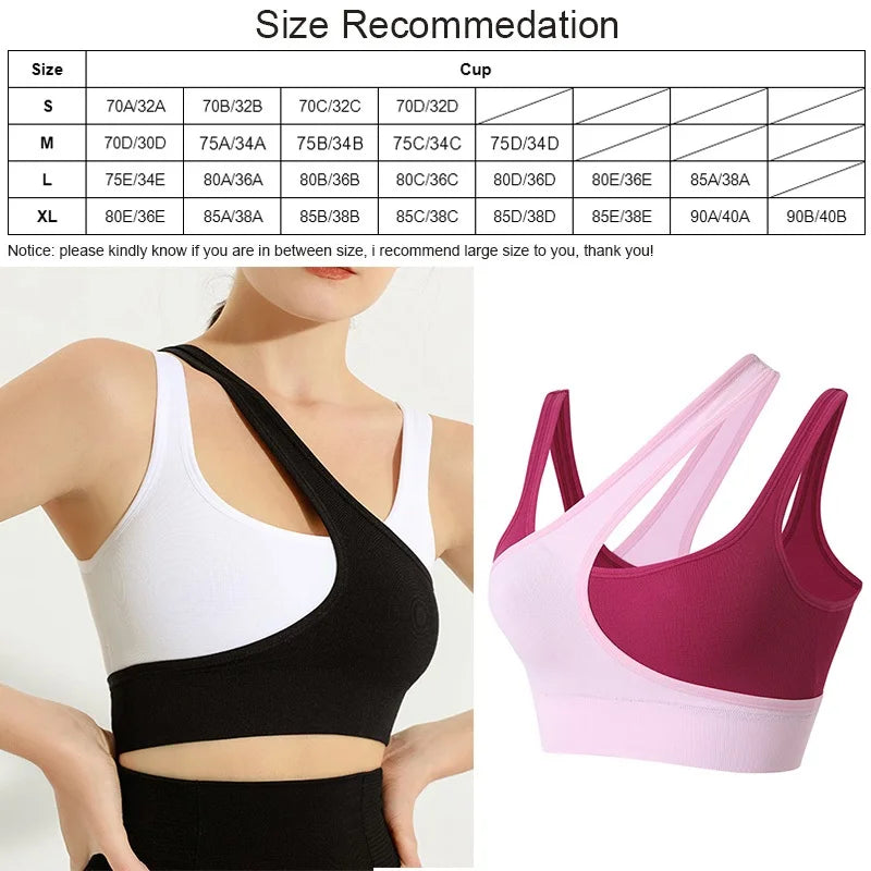 HOT Women Sports Bra Sexy Yoga Tank Crop Top Underwear Push up Bras Athletic Vest Gym Girls Fitness Shirt Sportswear