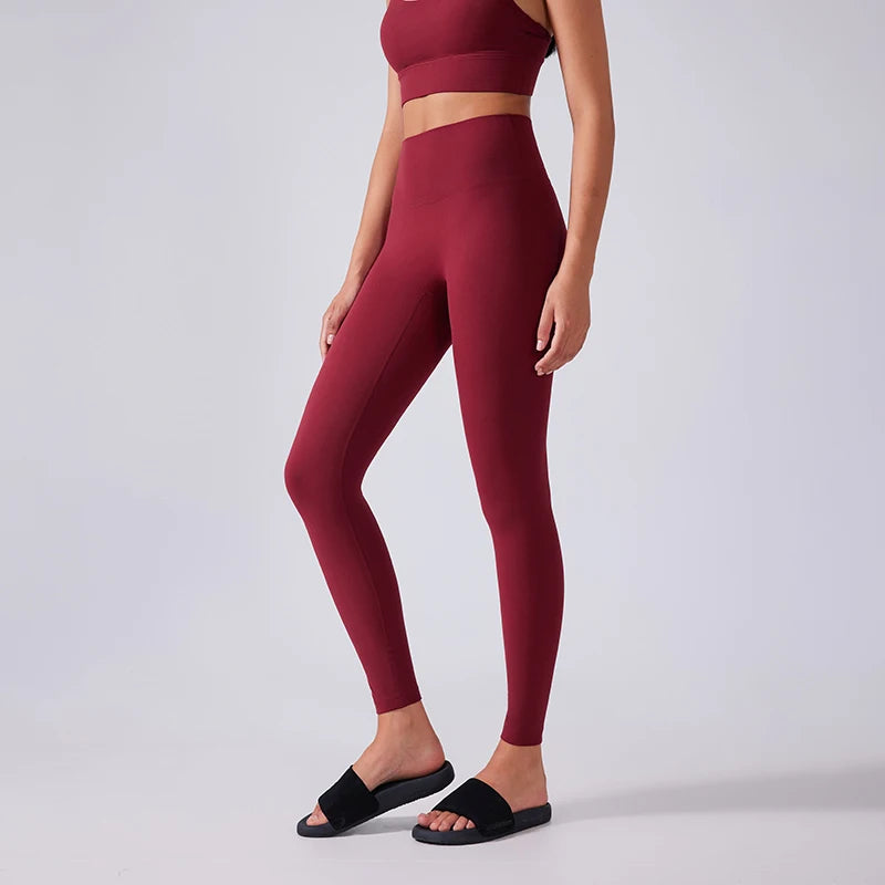25'' Women'S Butt Lifting Yoga Pants No Camel Toe Workout Gym Tights High Waist Sport Leggings