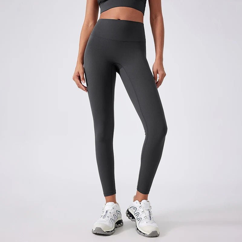 25'' Women'S Butt Lifting Yoga Pants No Camel Toe Workout Gym Tights High Waist Sport Leggings