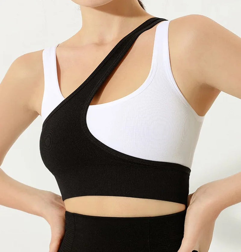 HOT Women Sports Bra Sexy Yoga Tank Crop Top Underwear Push up Bras Athletic Vest Gym Girls Fitness Shirt Sportswear